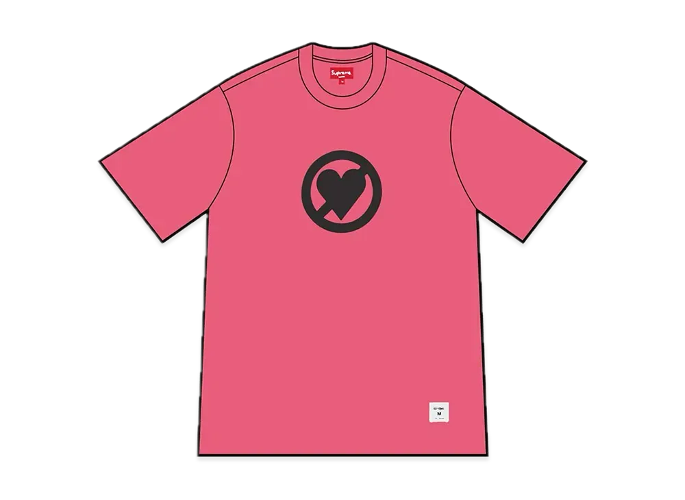 Supreme No Love S/S Top "Pink"