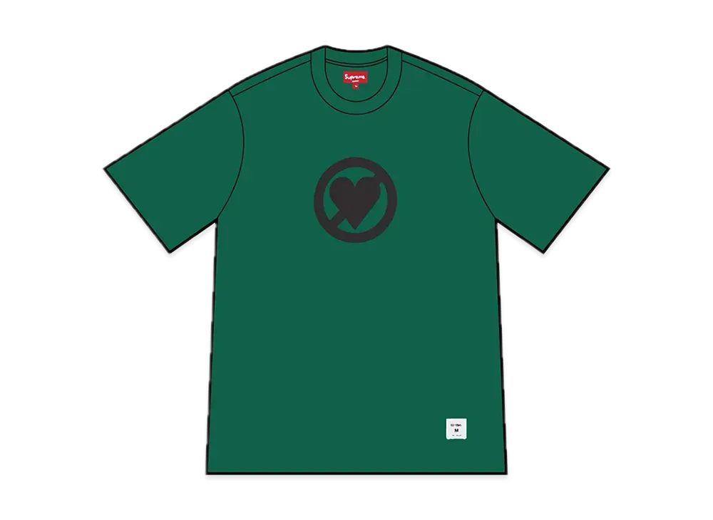 Supreme No Love S/S Top "Dark Green"