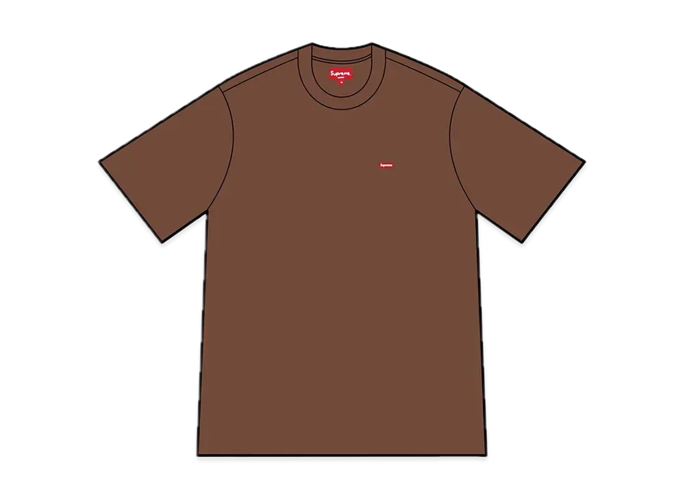 シュプリーム スモール ボックス Tシャツ "ブラウン"(中国製)(22FW)