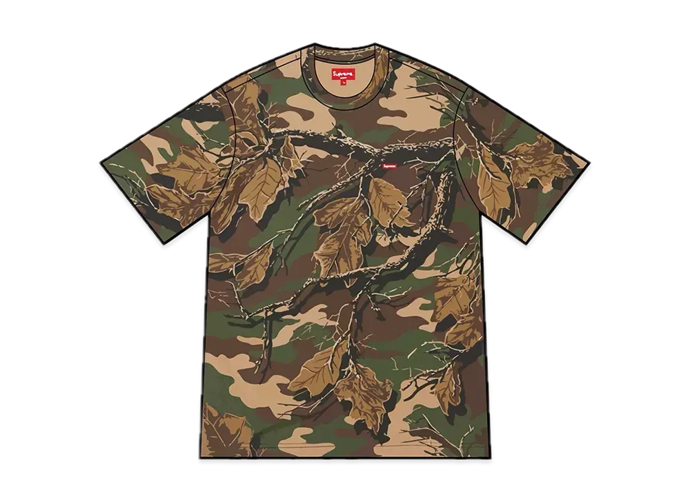 Supreme Small Box Tee "Branch Woodland Camo"(Made in China)(22FW)