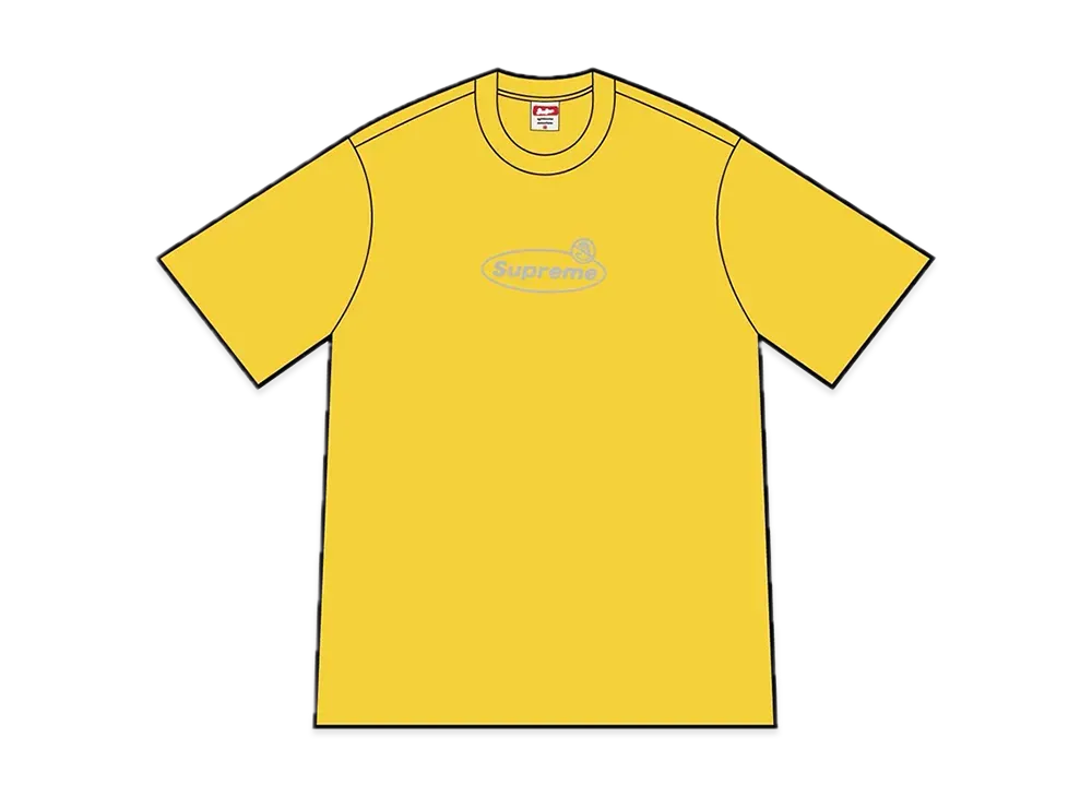 Supreme Warning Tee "Yellow"