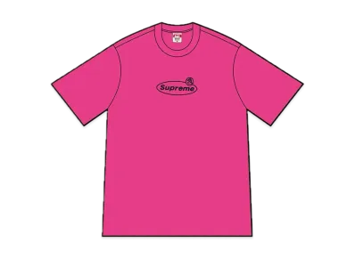 Supreme Warning Tee "Magenta"