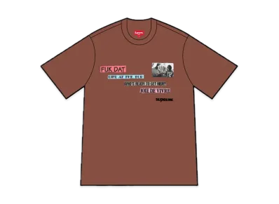 Supreme Joie De Vivre Tee "Brown"