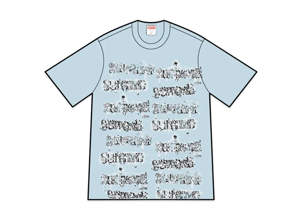 Supreme Wombat Tee "Dusty Blue"