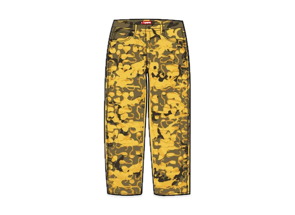 Supreme / Griffin 5-Pocket Jean "Yellow Camo"