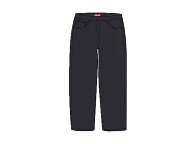 Supreme Regular Jean "Washed Black"(22FW)