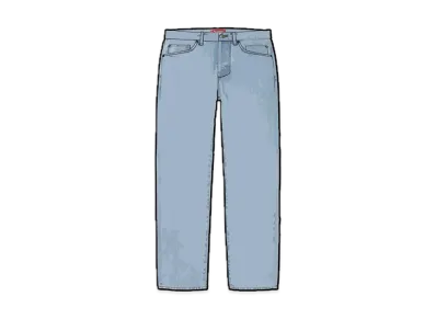 Supreme Stone Washed Slim Jean "Stone Washed Indigo"