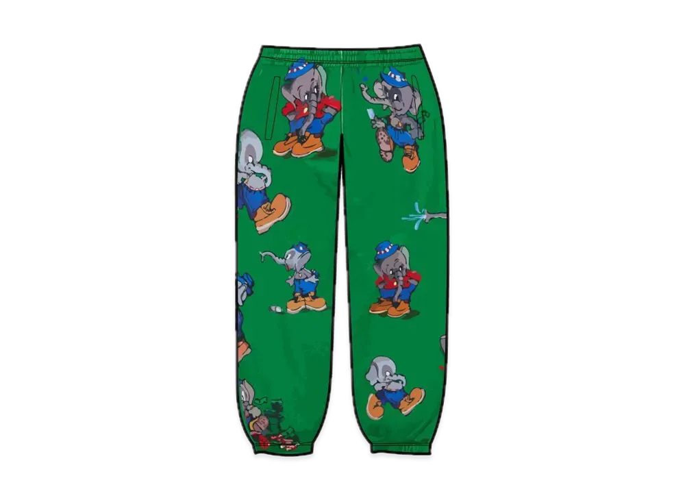 Supreme Elephant Sweatpant "Green"