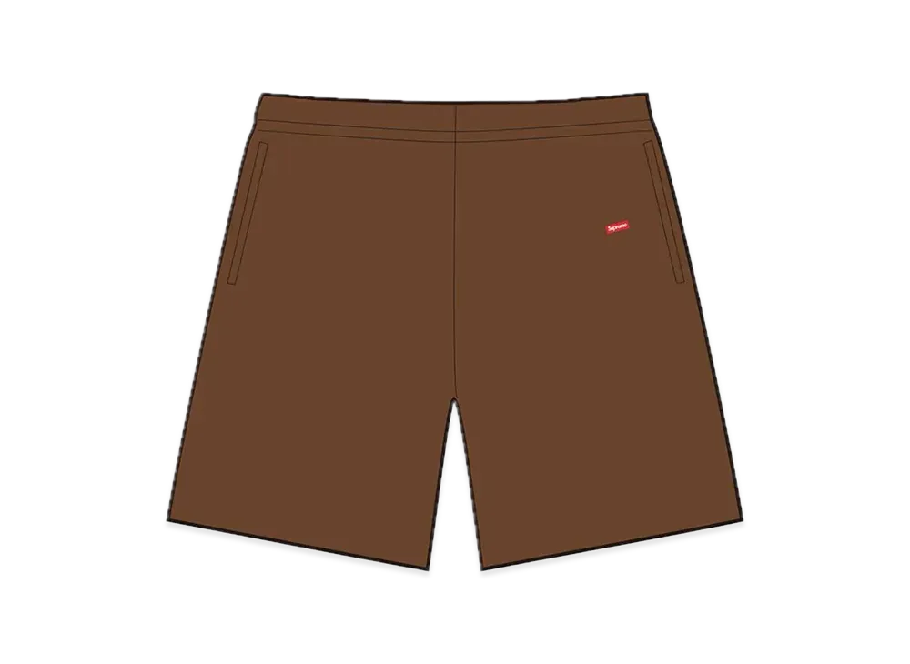 Supreme Small Box Sweatshort "Dark Brown"