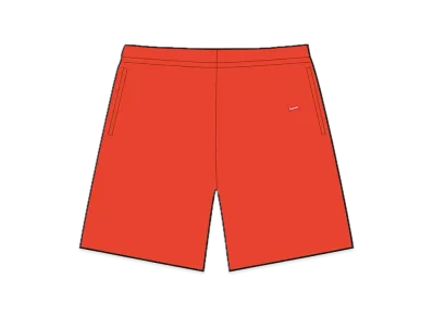 Supreme Small Box Sweatshort "Bright Orange"