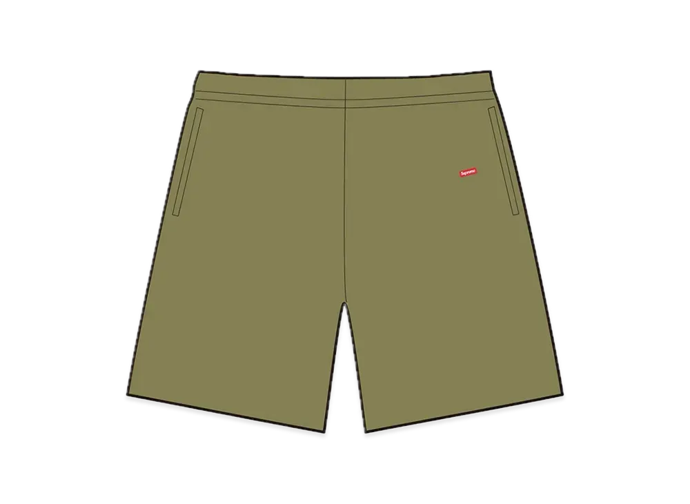 Supreme Small Box Sweatshort "Light Olive"