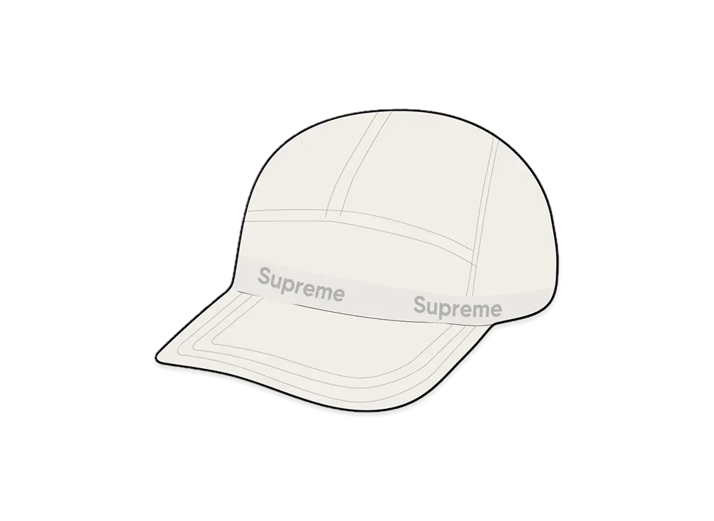 Supreme Webbing Camp Cap "Stone"
