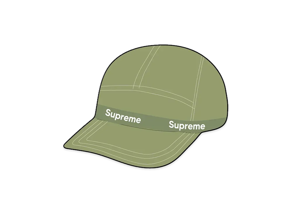 Supreme Webbing Camp Cap "Olive"