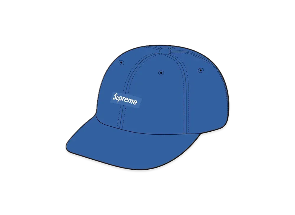 Supreme Brushed Cordura Small Box 6-Panel "Royal"