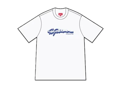 Supreme Shadow Script S/S Top "White"
