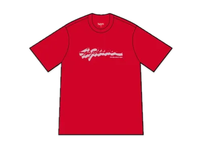 Supreme Shadow Script S/S Top "Red"
