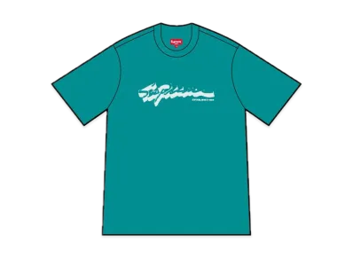 Supreme Shadow Script S/S Top "Teal"