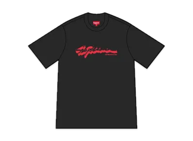 Supreme Shadow Script S/S Top "Black"