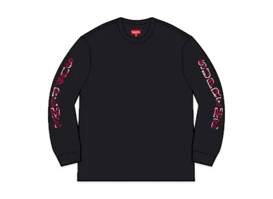 Supreme Cut Out L/S Top "Black"