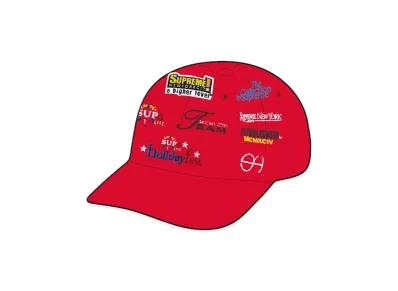 Supreme Sponsors 6-Panel "Red"