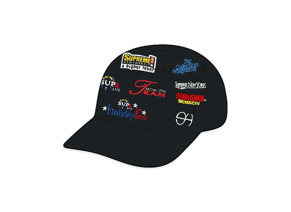 Supreme Sponsors 6-Panel "Black"