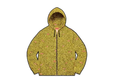 Supreme / IRAK Zip UP Hooded Sweatshirt "Yellow"