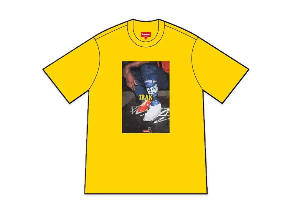 Supreme / IRAK Cast Tee "Yellow"