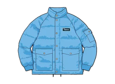 Supreme Raymond Pettibon Mechanics Jacket "Light Blue"
