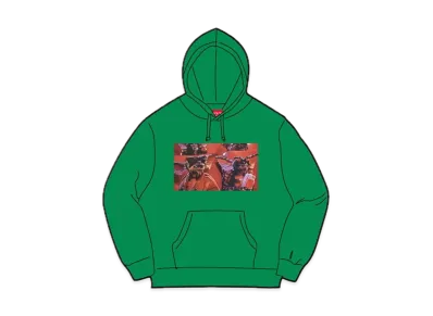 Supreme Gremlins Hooded Sweatshirt "Green"