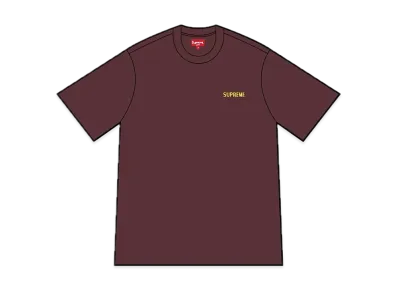 Supreme Washed Capital S/S Top "Brown"