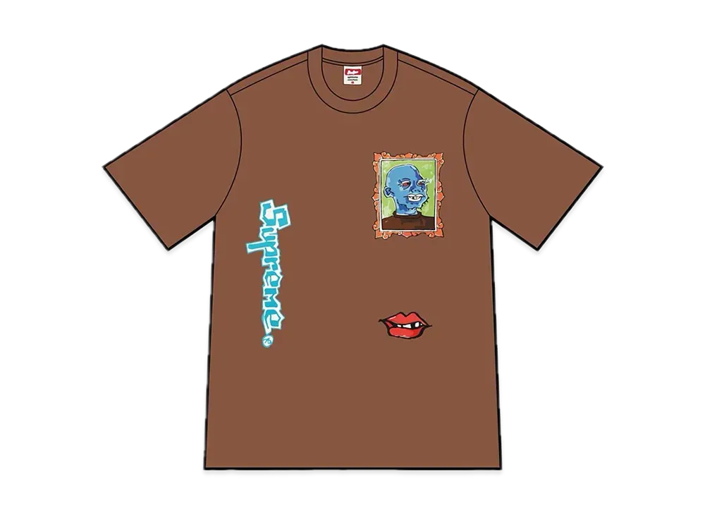 Supreme Gonz Portrait Tee "Brown"