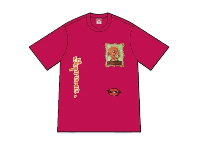 Supreme Gonz Portrait Tee "Magenta"