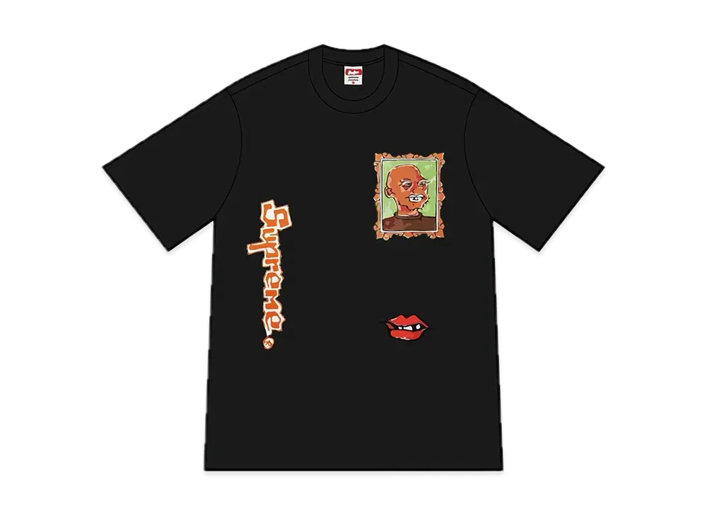 Supreme Gonz Portrait Tee "Black"