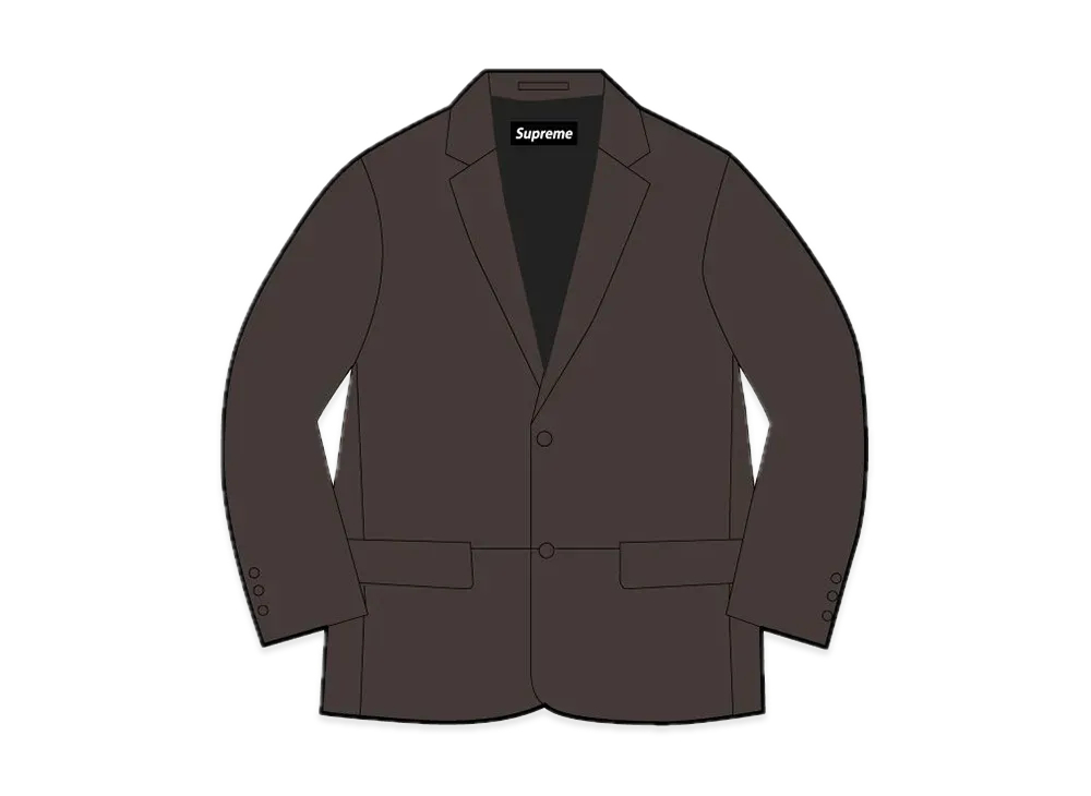 Supreme Leather Blazer "Brown"
