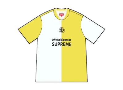 Supreme Split Soccer Jersey "White"