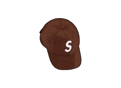 Supreme Boiled Wool S Logo 6-Panel "Brown"