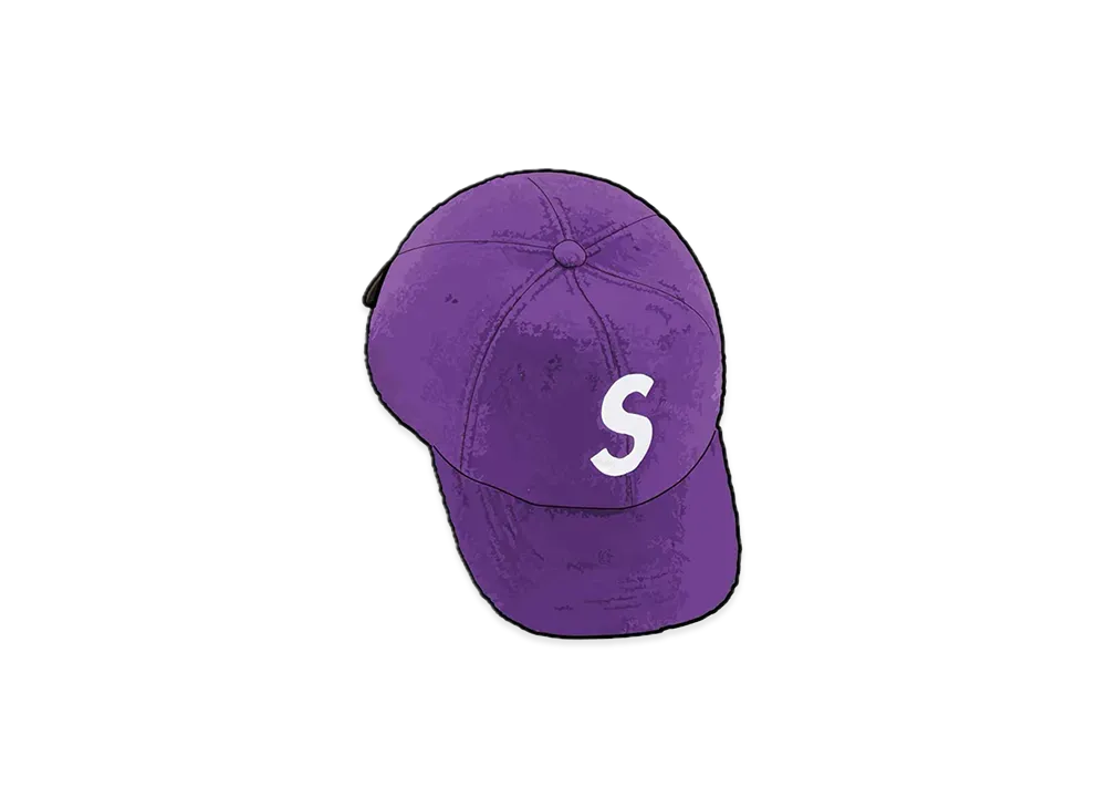 Supreme Boiled Wool S Logo 6-Panel "Purple"