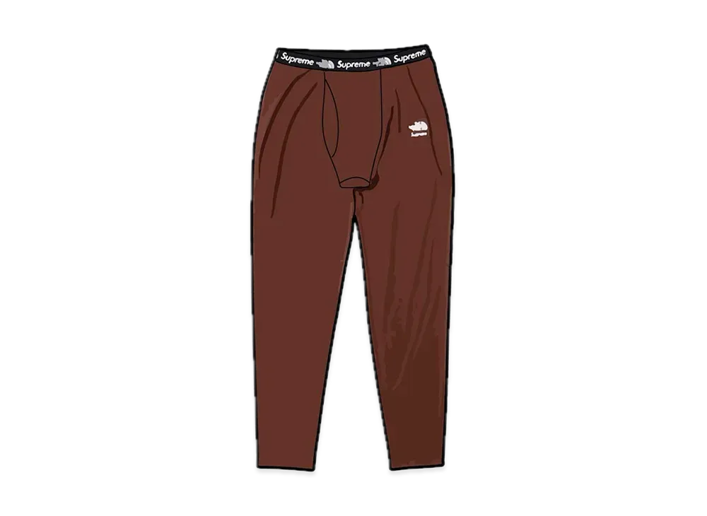 Supreme / The North Face Base Layer Pant "Brown"