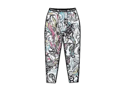 Supreme x The North Face Base Layer Pant "Multicolor Dragon"