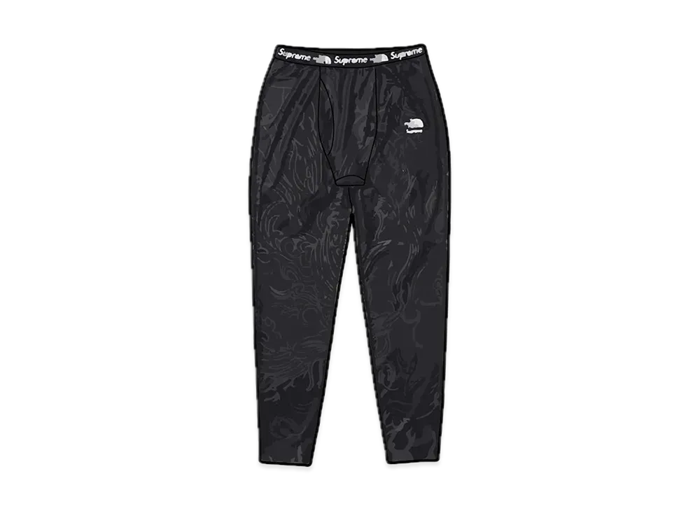 Supreme x The North Face Base Layer Pant "Black Dragon"