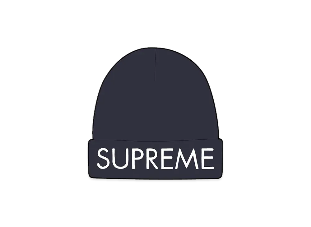 Supreme Capital Beanie "Navy"