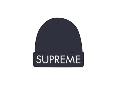 Supreme Capital Beanie "Navy"