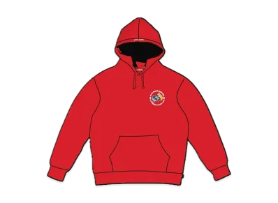 Supreme / Duck Down Redcords Hooded "Red"