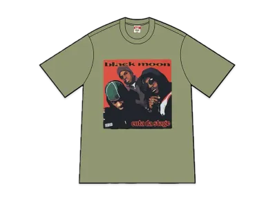 Supreme / Duck Down Music Enta Da Stage Tee "Light Olive"