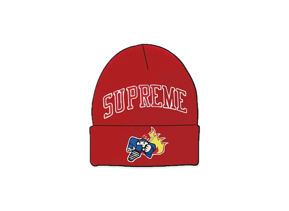 Supreme / Duck Down Music Beanie "Red"