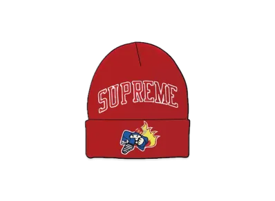 Supreme / Duck Down Music Beanie "Red"