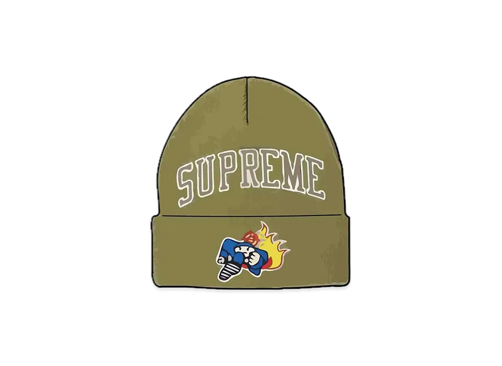 Supreme / Duck Down Music Beanie "Light Olive"