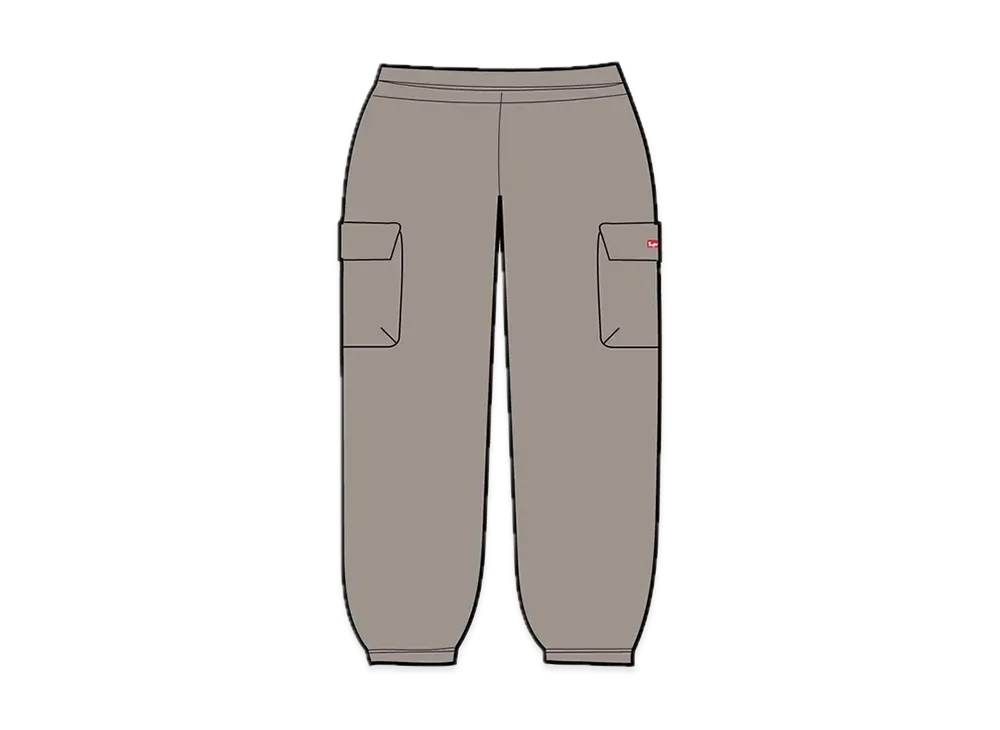 Supreme Small Box Cargo Sweatpant "Gray"