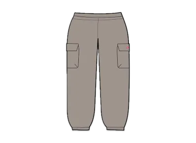 Supreme Small Box Cargo Sweatpant "Gray"