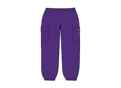 Supreme Small Box Cargo Sweatpant "Purple"
